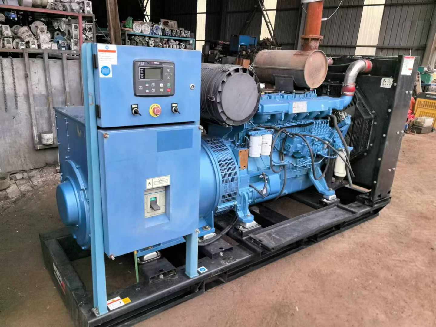 乌苏500kW 柴油发电机组可带动设备功率的计算公式是什么？