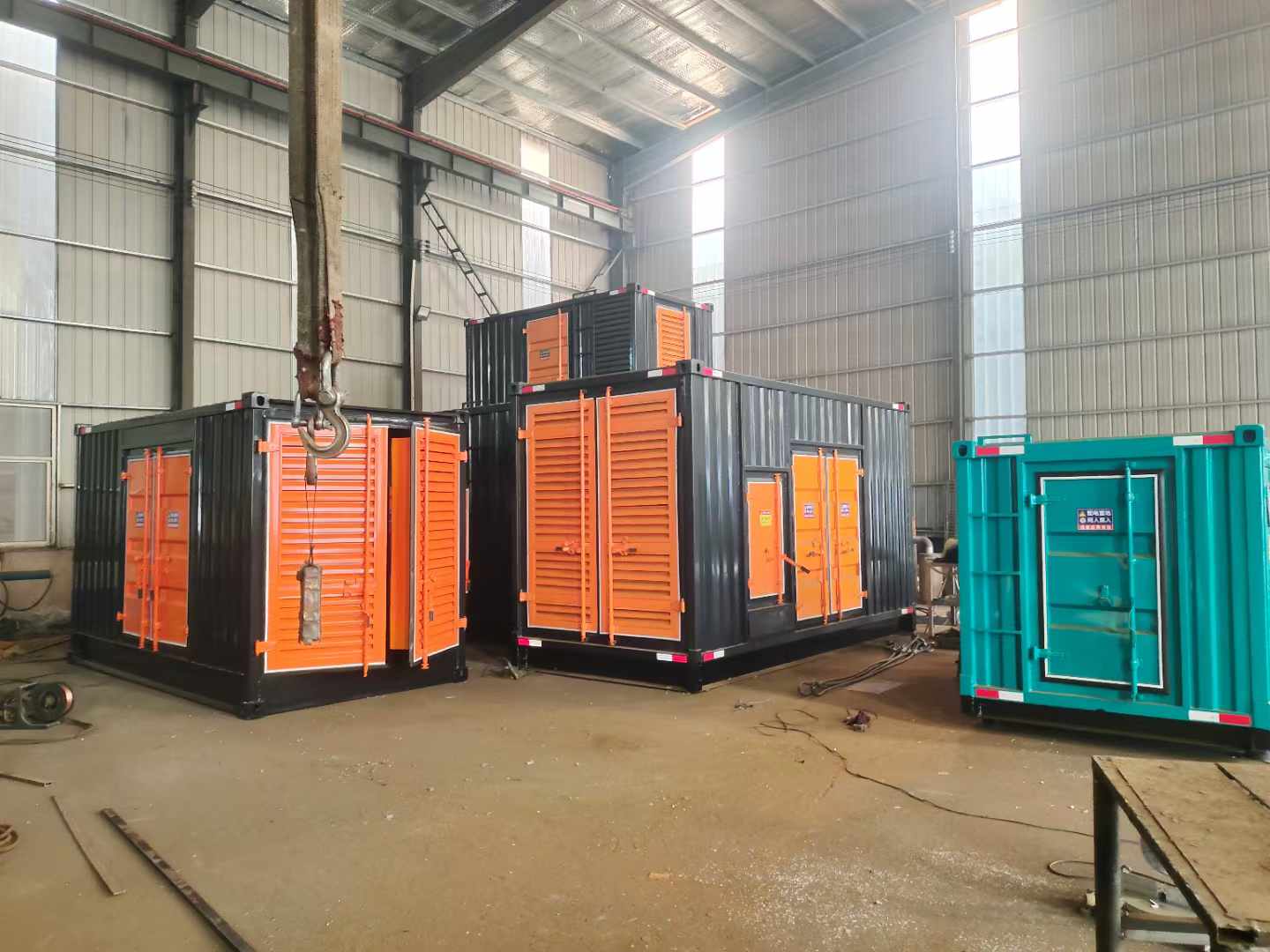乌苏500kw柴油发电机组可以带动多少功率设备？